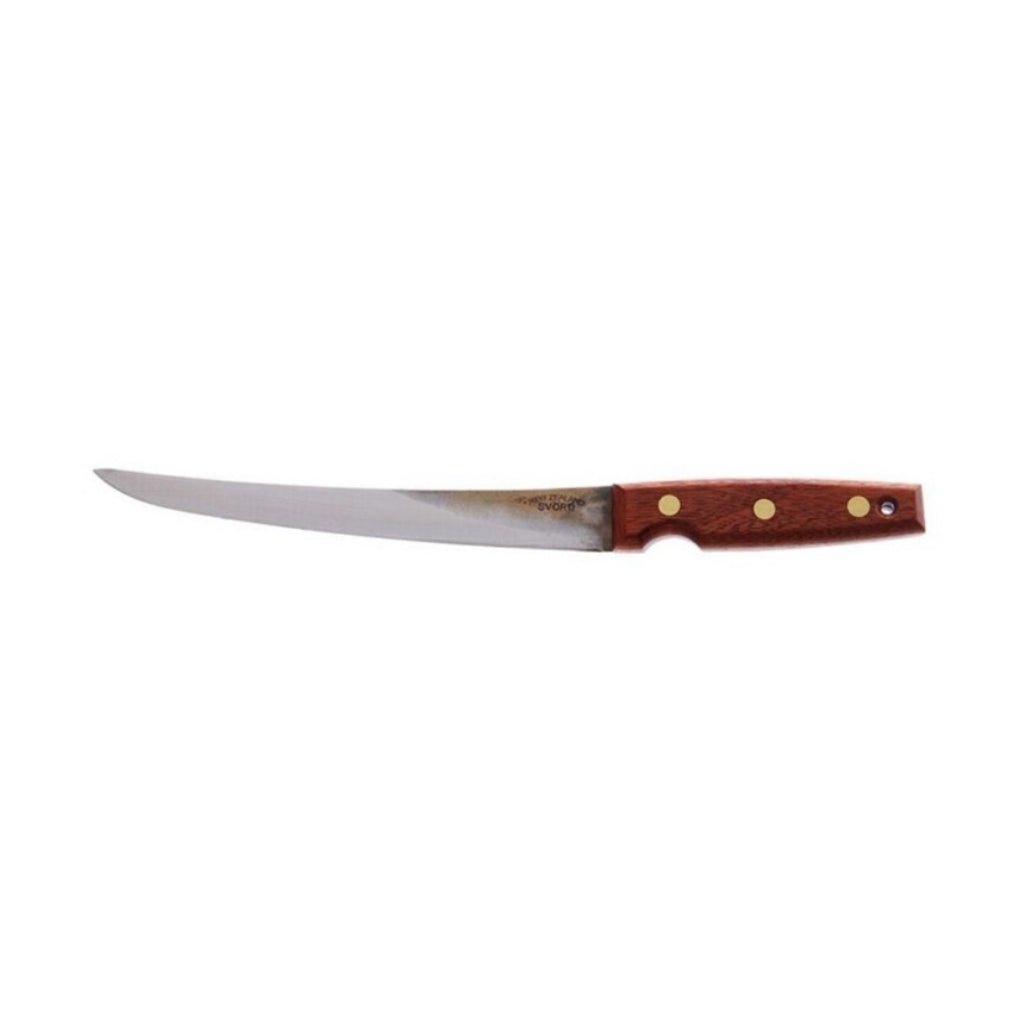Svord Fillet Knife 9" Stainless Steel Mixed Wood - Fish City Hamilton - -
