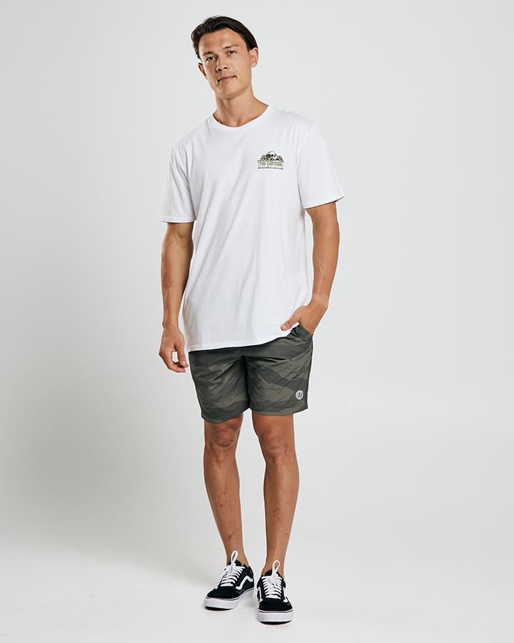 The Mad Hueys Dingo Quick Dry Volley Shorts Camo - Fish City Hamilton - 28 -