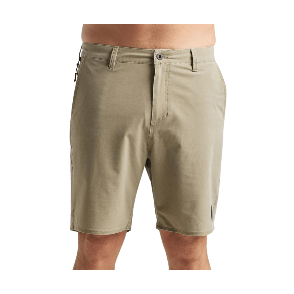 The Mad Hueys Fusion II Hybrid Short 18" - Fish City Hamilton - 28 - Dusty Green