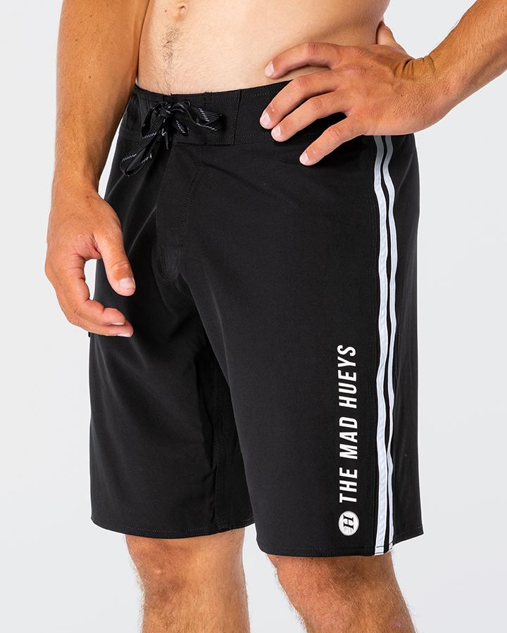 The Mad Hueys Mary Jane Shorts Black - Fish City Hamilton - 28 -