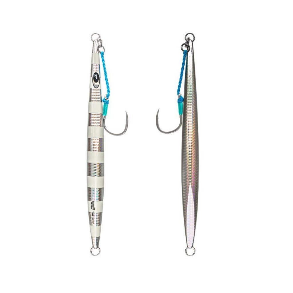 Thirty Seven - The Jett Jig Lure 250 Gram - Fish City Hamilton - White Noise -