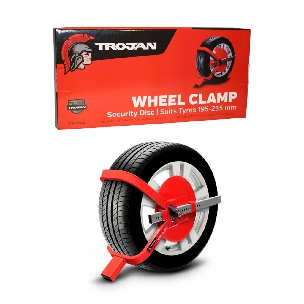 Trojan Defender Wheel Clamp - Fish City Hamilton - 165-195Mm -