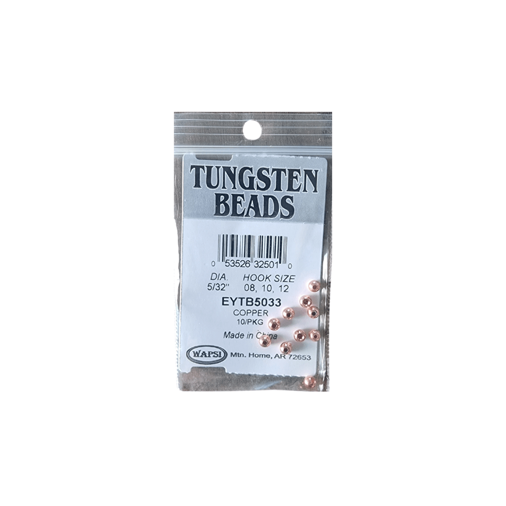 Tungsten Countersunk Beads - Copper - Fish City Hamilton - 4mm (5/32") -