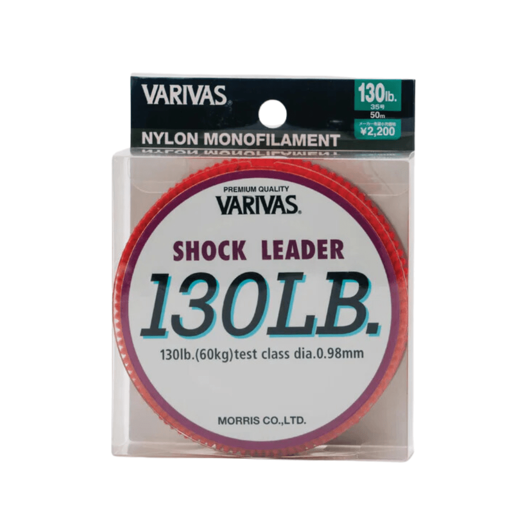 Varivas Nylon Mono Shock Leader 50 Meters - Fish City Hamilton - 130LB -