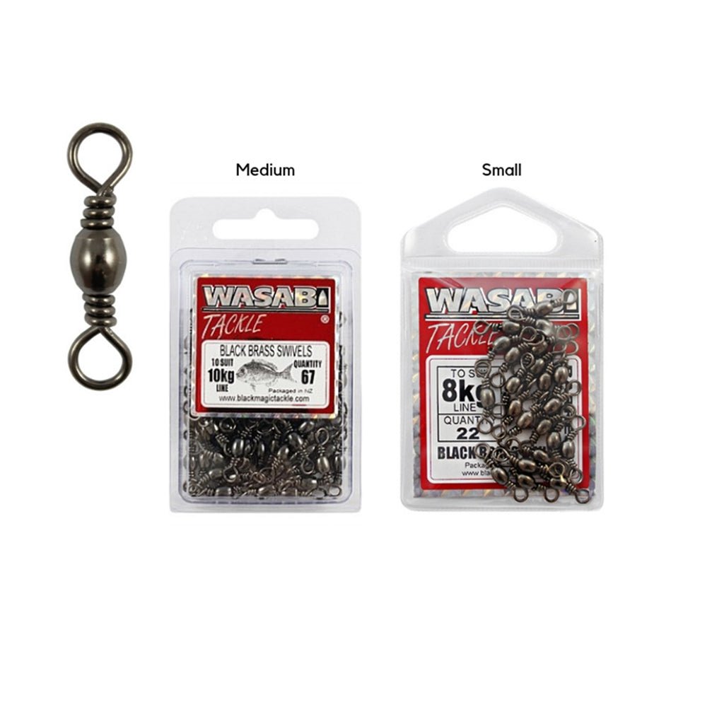 Wasabi Barrel Swivels - Fish City Hamilton - Medium - 4KG