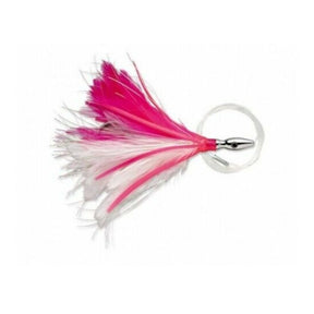 Williamson Lures Flash Feather 4 Inch Rigged - Fish City Hamilton - Pink White -