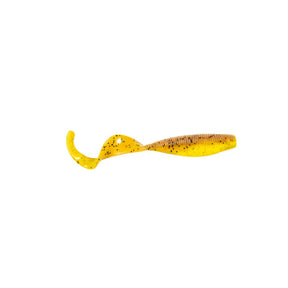 Z-Man Curly Tail 4 Inch Softbaits - Fish City Hamilton - Bleeding Banana -