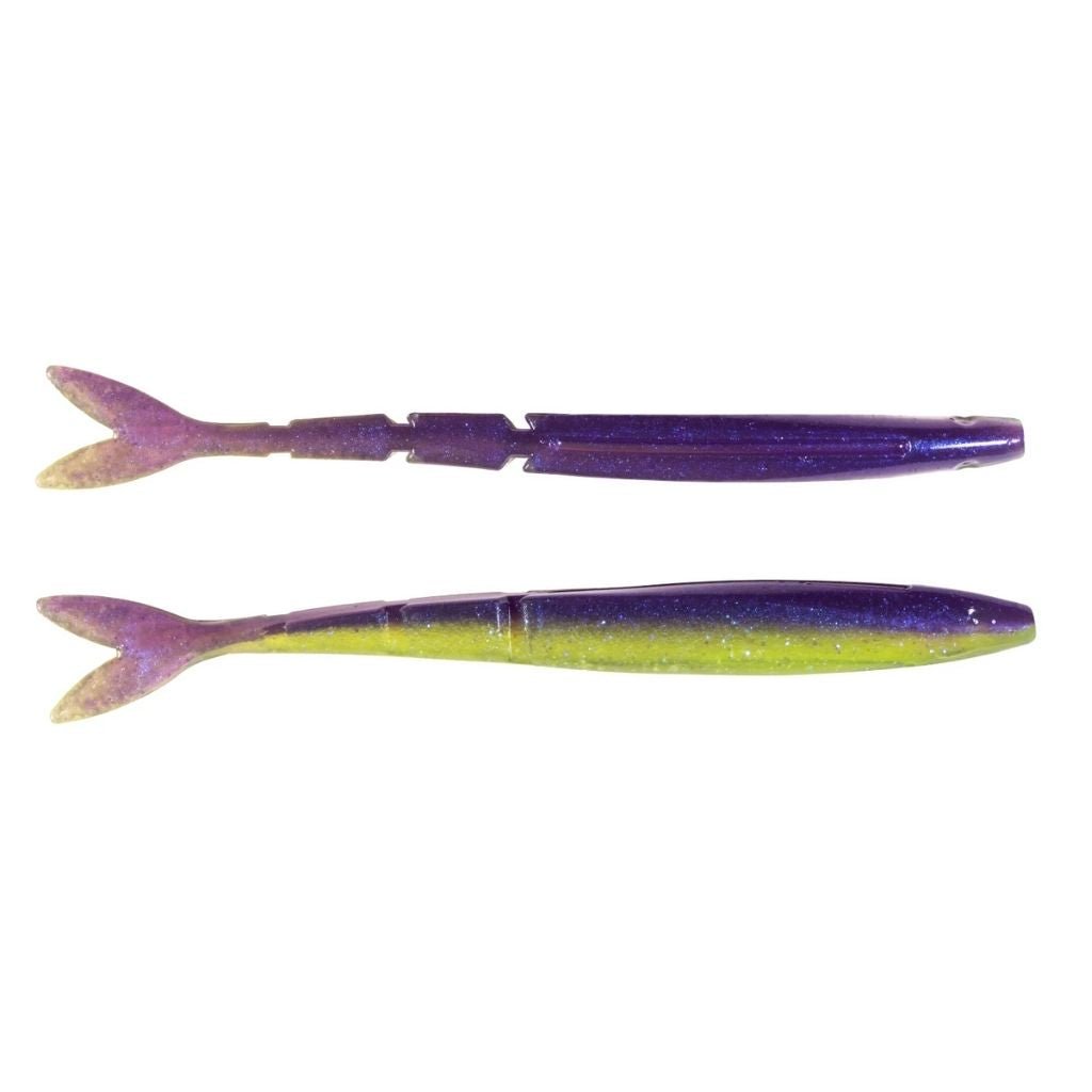 Z-Man Darterz 6" Soft baits 5 Pack - Fish City Hamilton - Purple Death -