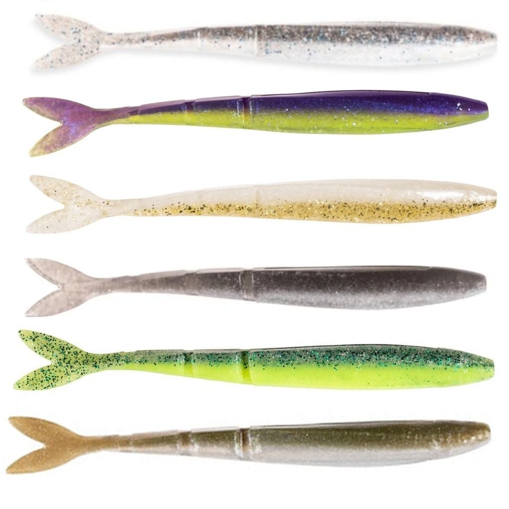 Z-Man Darterz 6" Soft baits 5 Pack - Fish City Hamilton - Smelt -