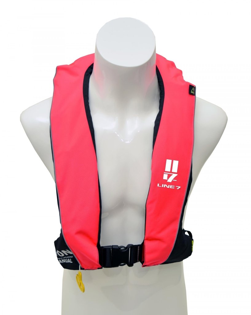 Line 7 Inflatable Bestmate 170N Lifejackets - Fish City Hamilton - Pink -