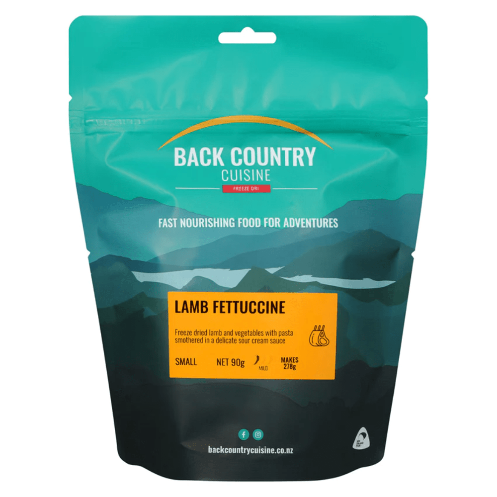 Back Country Cuisine - 1 Serve Meals - Fish City Hamilton - Lamb Fettuccine -