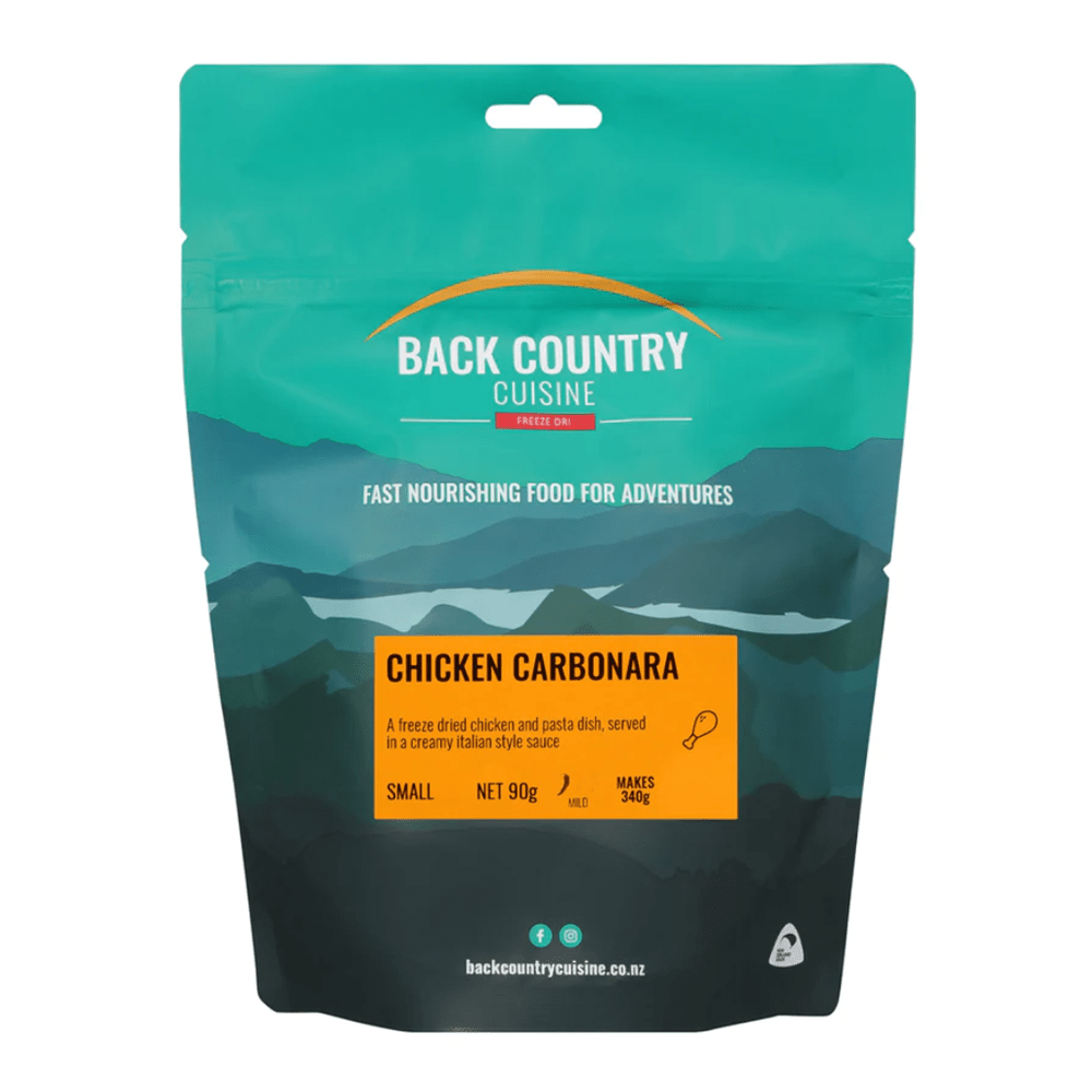 Back Country Cuisine - 1 Serve Meals - Fish City Hamilton - Chicken Carbonara -