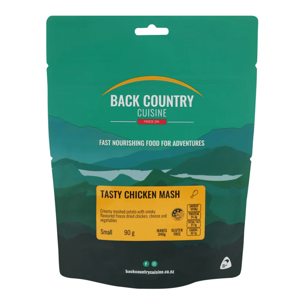 Back Country Cuisine - 1 Serve Meals - Fish City Hamilton - Tasty Chicken Mash -