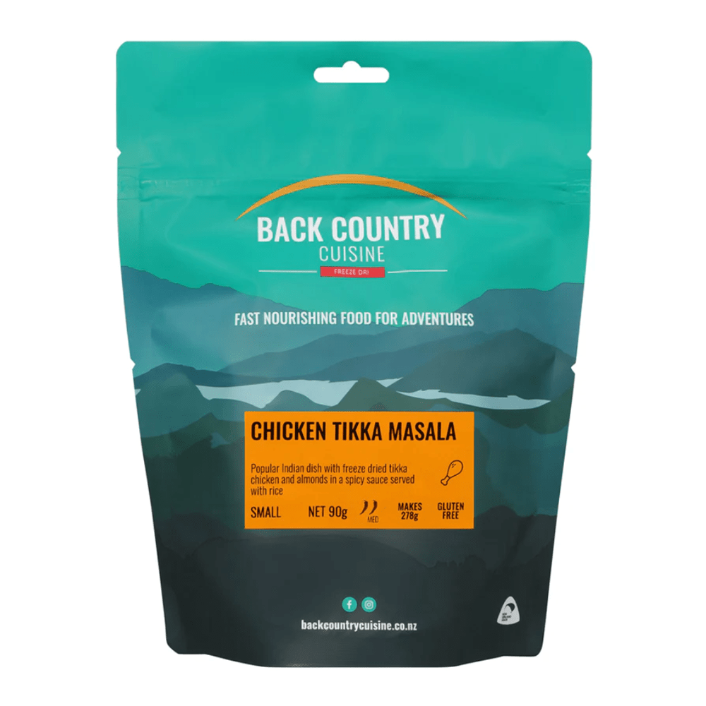 Back Country Cuisine - 1 Serve Meals - Fish City Hamilton - Chicken Tikka Masala - GF -