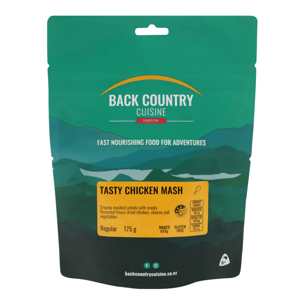 Back Country Cuisine - 2 Serve Meals - Fish City Hamilton - Tasty Chicken Mash - GF -