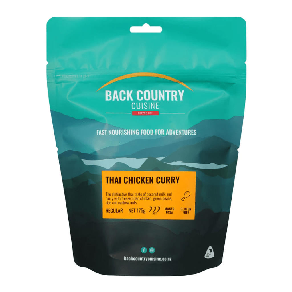 Back Country Cuisine - 2 Serve Meals - Fish City Hamilton - Thai Chicken Curry - GF -
