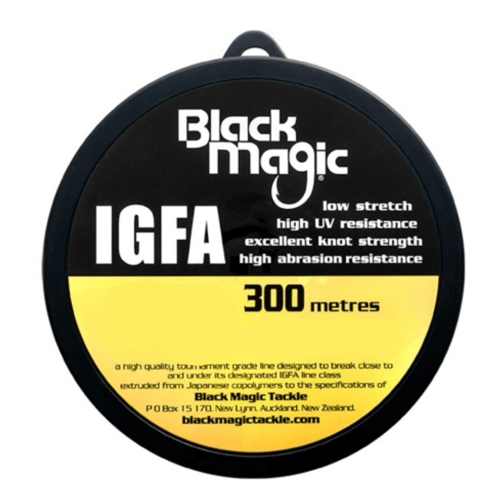 Black Magic IGFA 300M Clear Copolymer Line - Fish City Hamilton - 3KG -