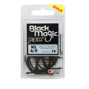 Black Magic KL Series Circle Hooks - Fish City Hamilton - 3/0 - Bulk Pack