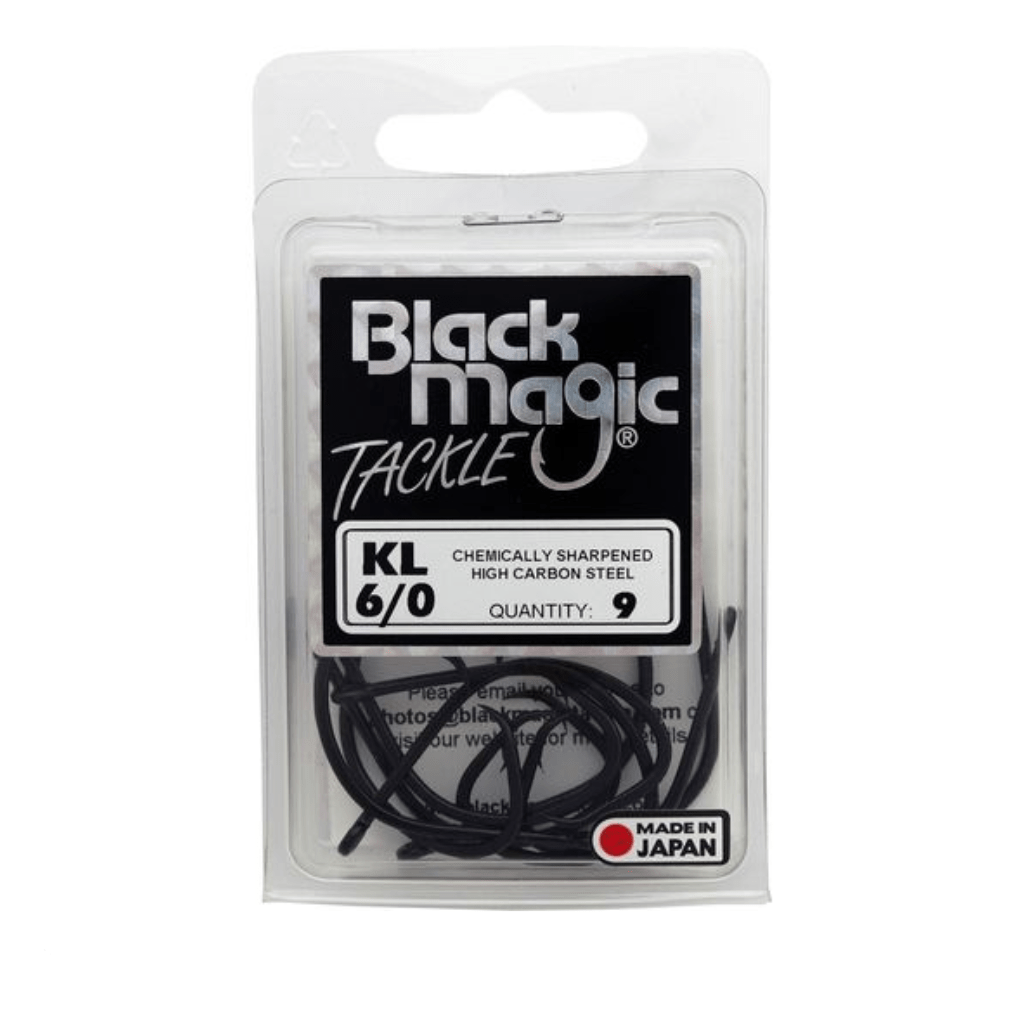 Black Magic KL Series Circle Hooks - Fish City Hamilton - 1/0 - Economy Pack