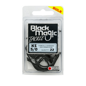 Black Magic KS Extra Strong Hooks - Fish City Hamilton - 1/0 - Bulk Pack