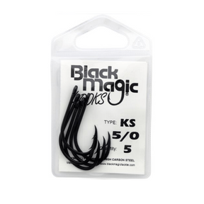 Black Magic KS Extra Strong Hooks - Fish City Hamilton - 1/0 - Small Pack