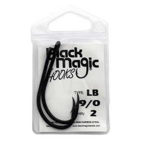 Black Magic Livebait LB Series Hooks - Fish City Hamilton - 9/0 - Small Pack