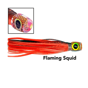 Black Magic XT Maggot Rigged - Fish City Hamilton - Flaming Squid -