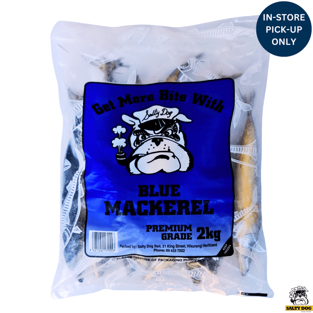 Blue Mackerel 2Kg Salty Dog - Fish City Hamilton - -