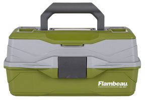 Flambeau 1 Tray Tackle Box Green - Fish City Hamilton - -