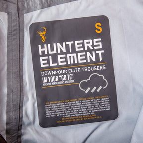 Hunters Element Downpour Elite Trousers - Fish City Hamilton - Veil - Small