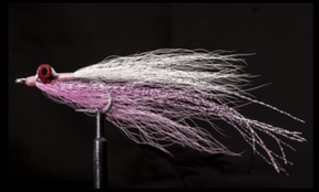 MFC Bucktail Clouser 1/0 - Fish City Hamilton - Pink/White -