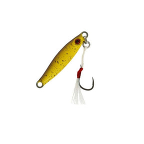 Ocean Angler Flea Tungsten Micro 28Gm - Fish City Hamilton - Bruised Banana -