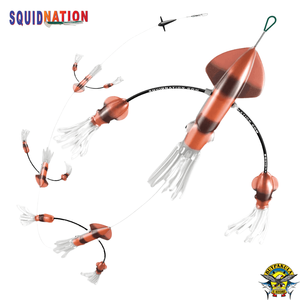 Pakula Squidnation That Flippy Floppy Thing Series - Fish City Hamilton - Natural Brown -