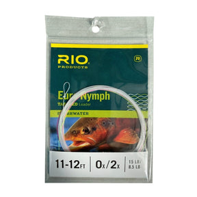 Rio Euro Nymph Leader With Tippet Ring - Fish City Hamilton - -