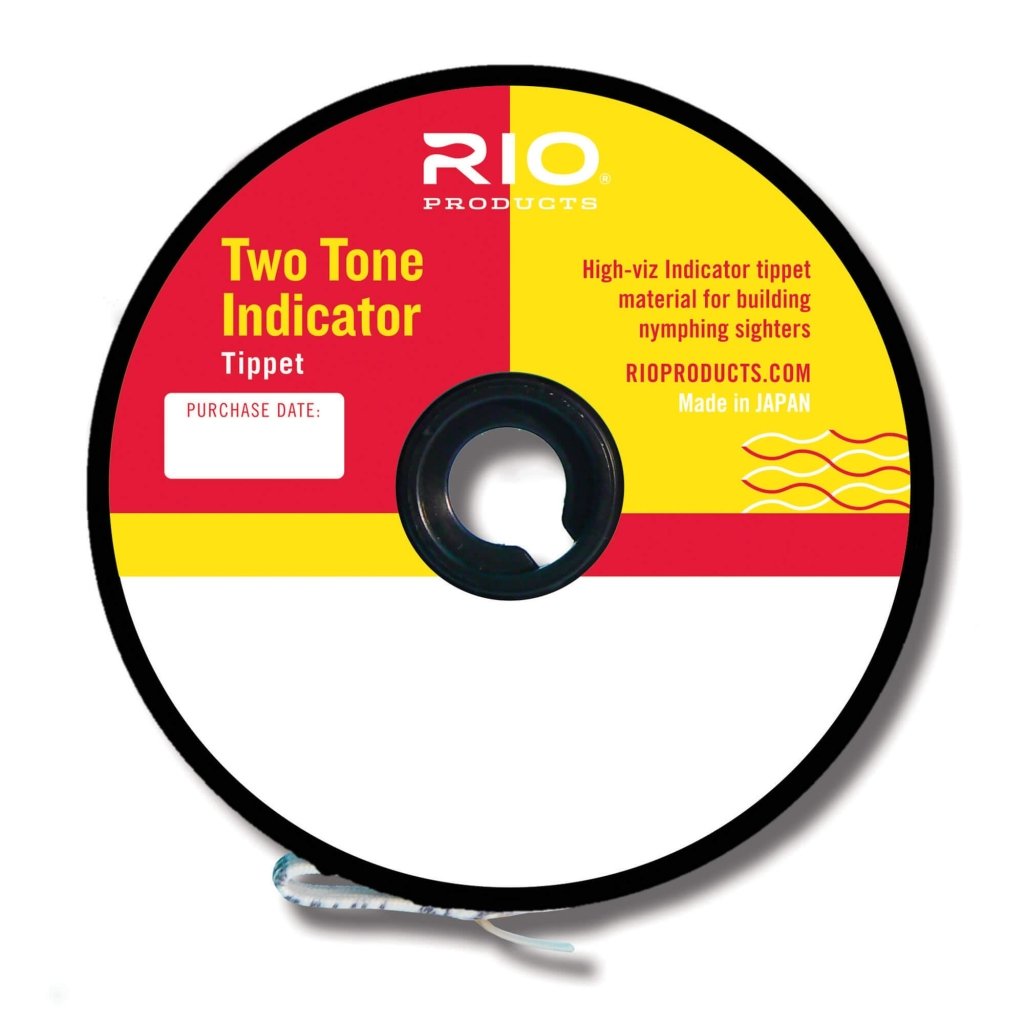 Rio Two Tone Bi-Colour Indicator Tippet - Fish City Hamilton - Pink/Yellow - 2X 8.5lb