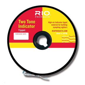 Rio Two Tone Bi-Colour Indicator Tippet - Fish City Hamilton - Pink/Yellow - 1X 11lb