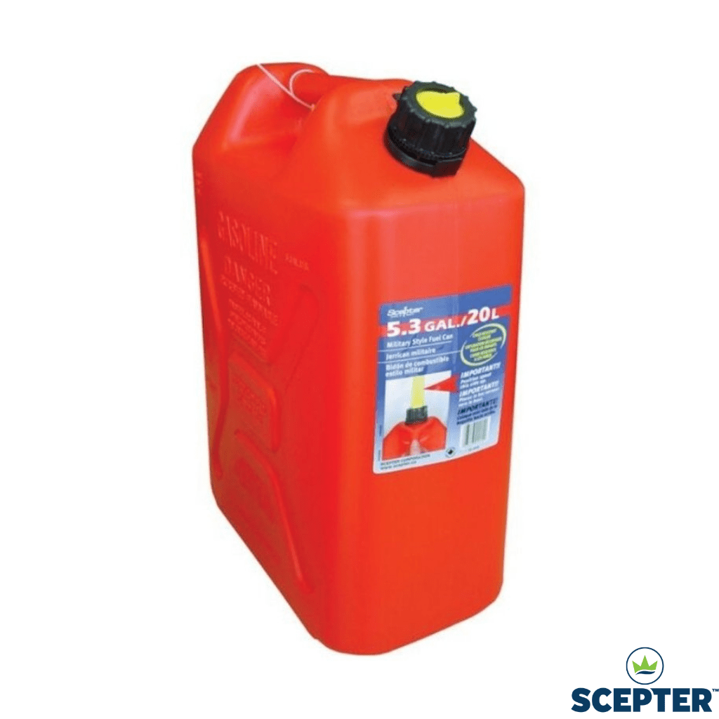 Scepter Jerry Can 20Ltr Red Petrol - Fish City Hamilton - -