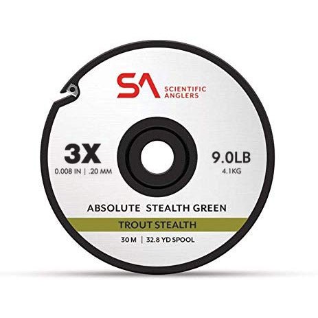 Scientific Anglers Absolute Stealth Tippet - 30m - Fish City Hamilton - 3X 9.0lb -