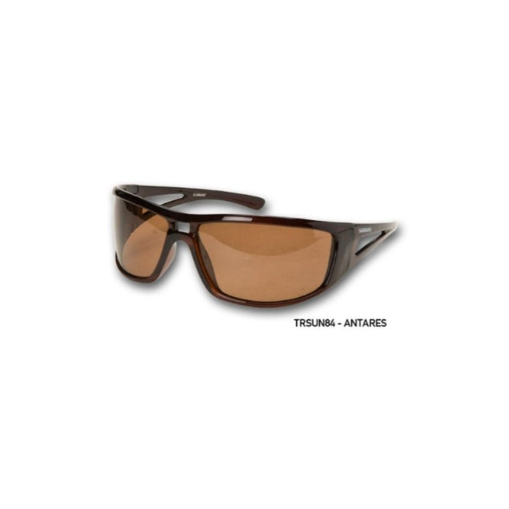 Shimano Antares Sunglasses - Dark Brown/Yellow Lens - Fish City Hamilton - -
