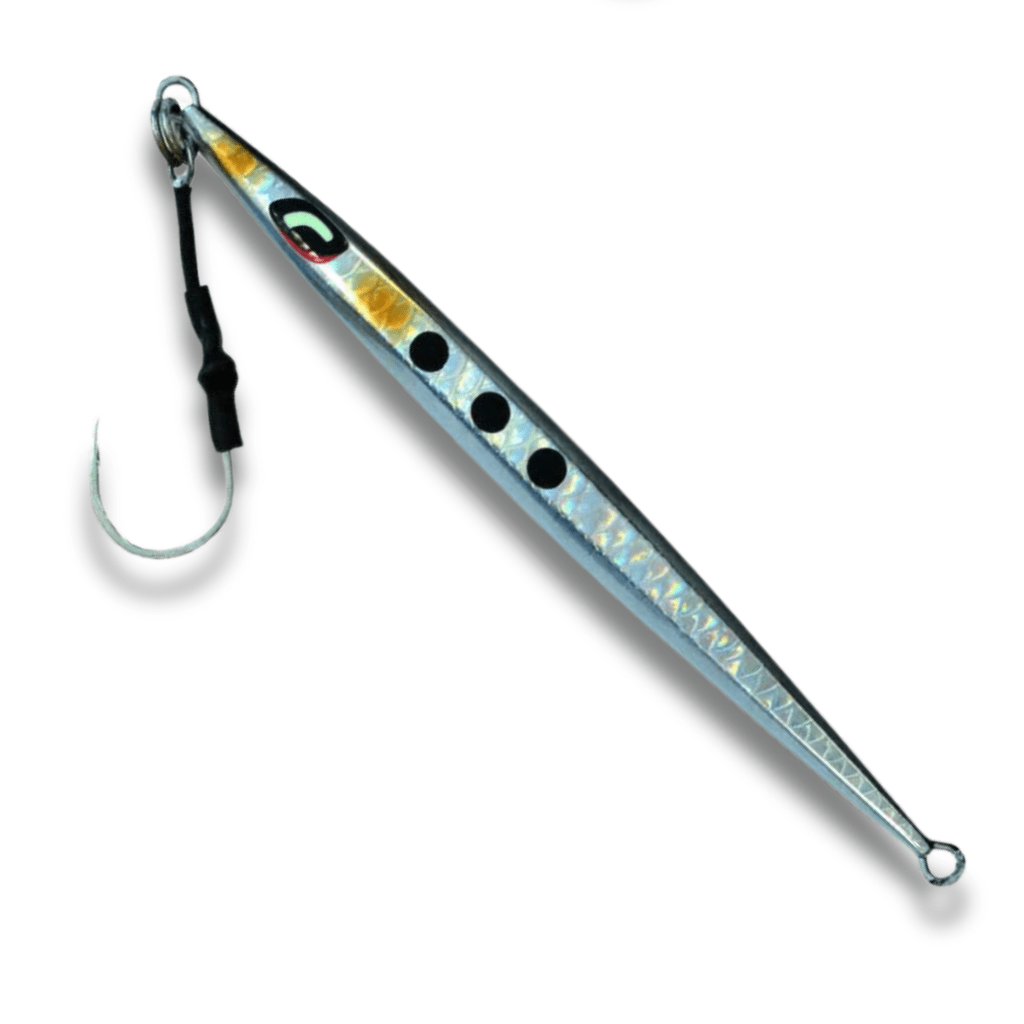 Shimano Ocea Easy Pebble Stick Jig - Fish City Hamilton - 210g - Black Lumo