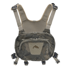Simms Tributary Hybrid Chest Pack - Regiment Camo Olive Drab - Fish City Hamilton - -