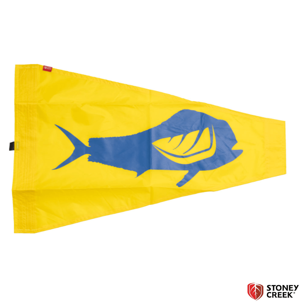 Stoney Creek Game Fishing Flag Set with Storage Bag - Fish City Hamilton - -