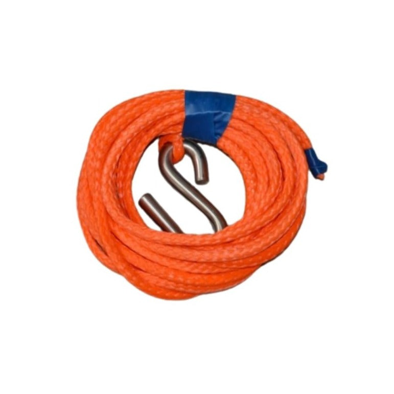 Synthetic Winch Rope - Fish City Hamilton - 4Mtr X 5Mm 2500Kg -