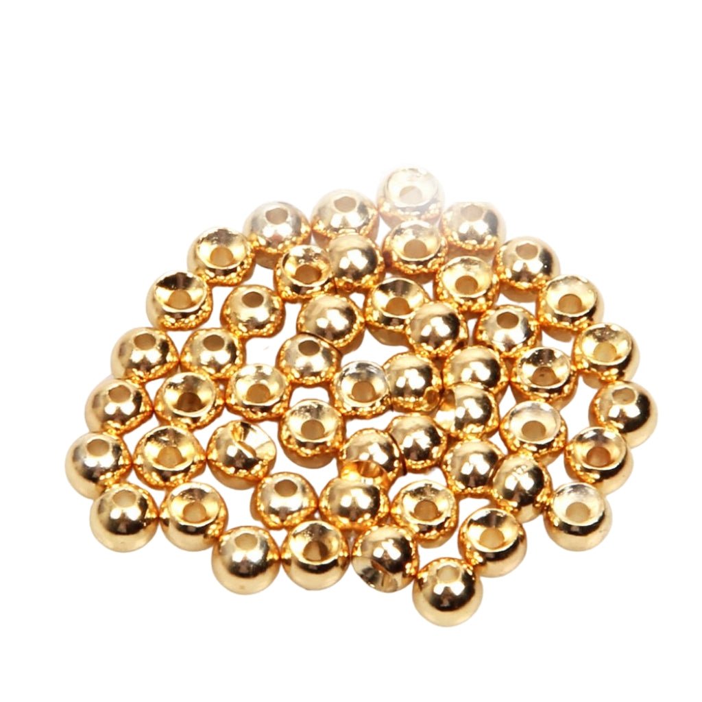 Tungsten Countersunk Beads - Gold - Fish City Hamilton - 3/32" 2.4mm -